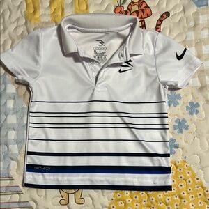 Nike Kids White Polo Shirt